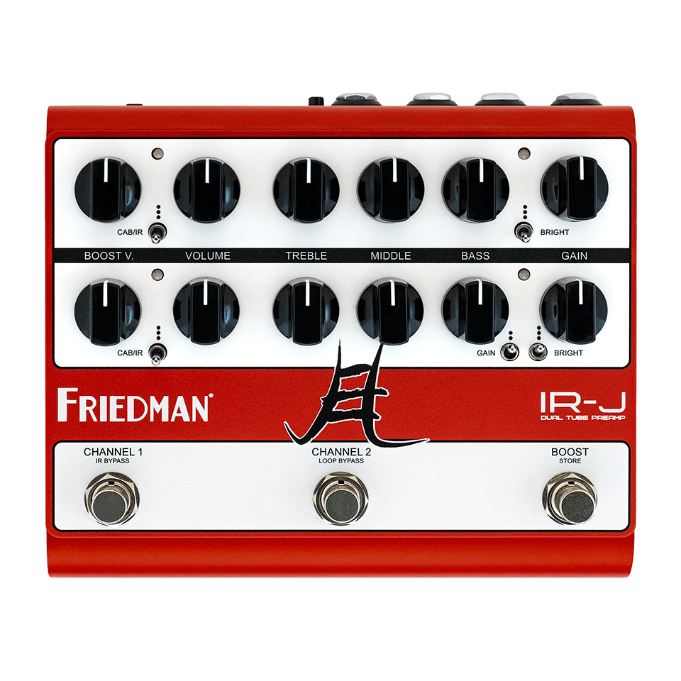 Friedman IRJ Dual Tube Preamp - Dual 12AX7 Tubes