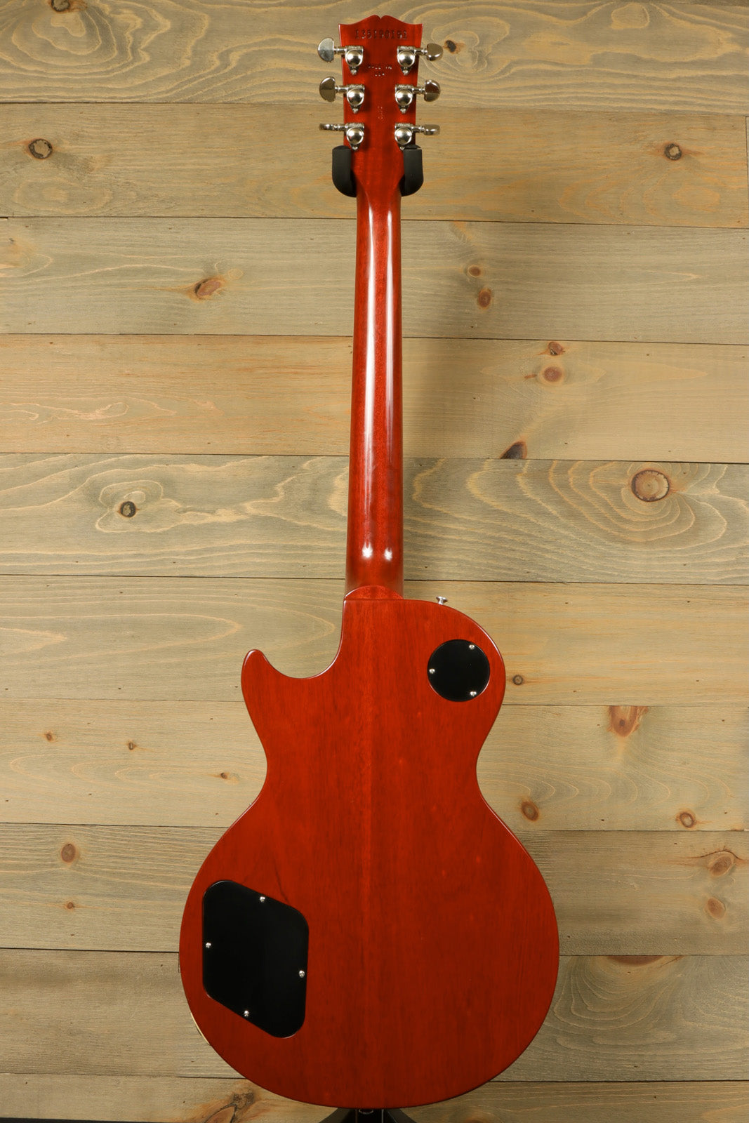Gibson 2019 Les Paul Standard '60s Iced Tea, back view showcasing the beautiful finish