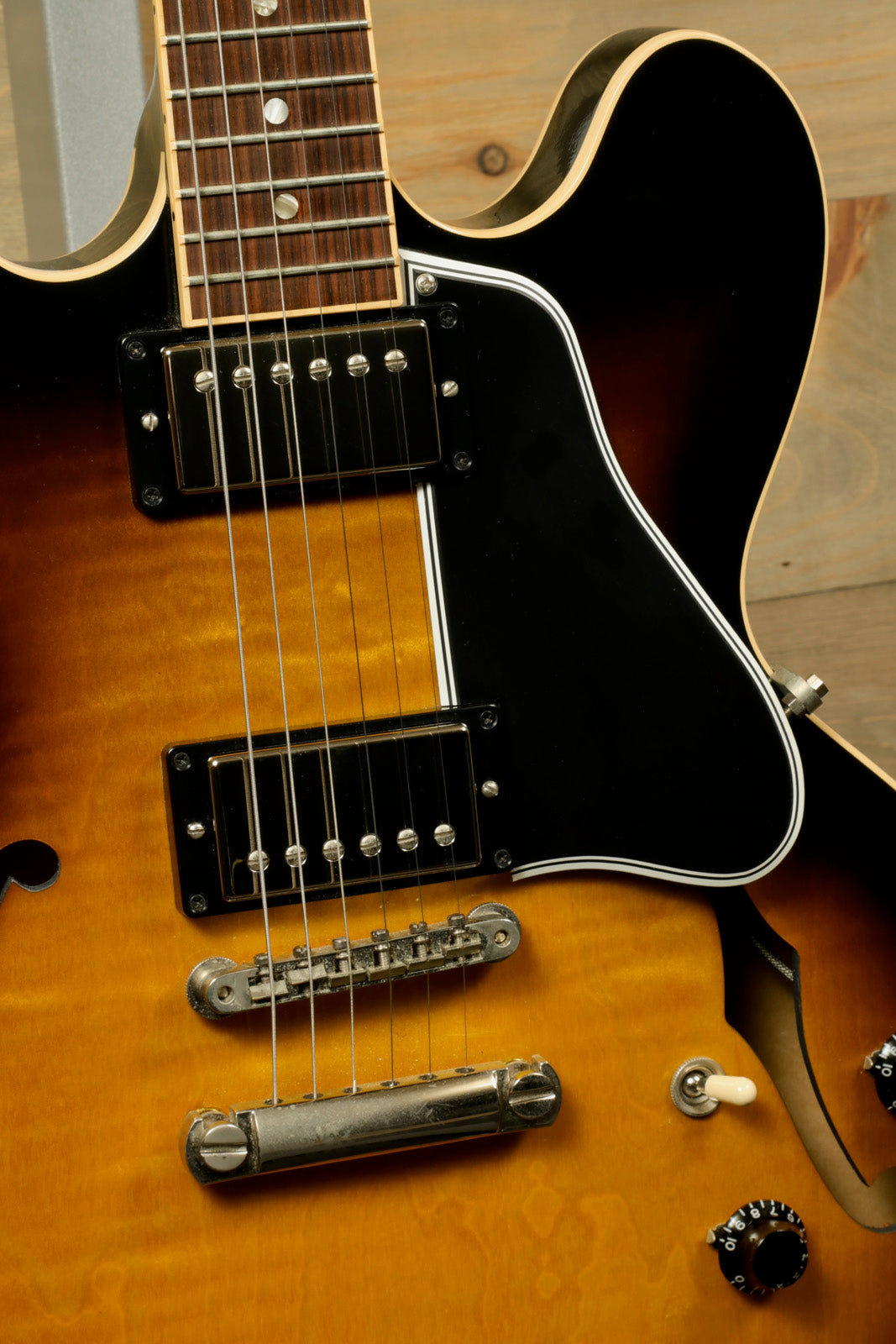 2008 Gibson Custom ES-335 Dot Vintage Sunburst | Mojo's Music