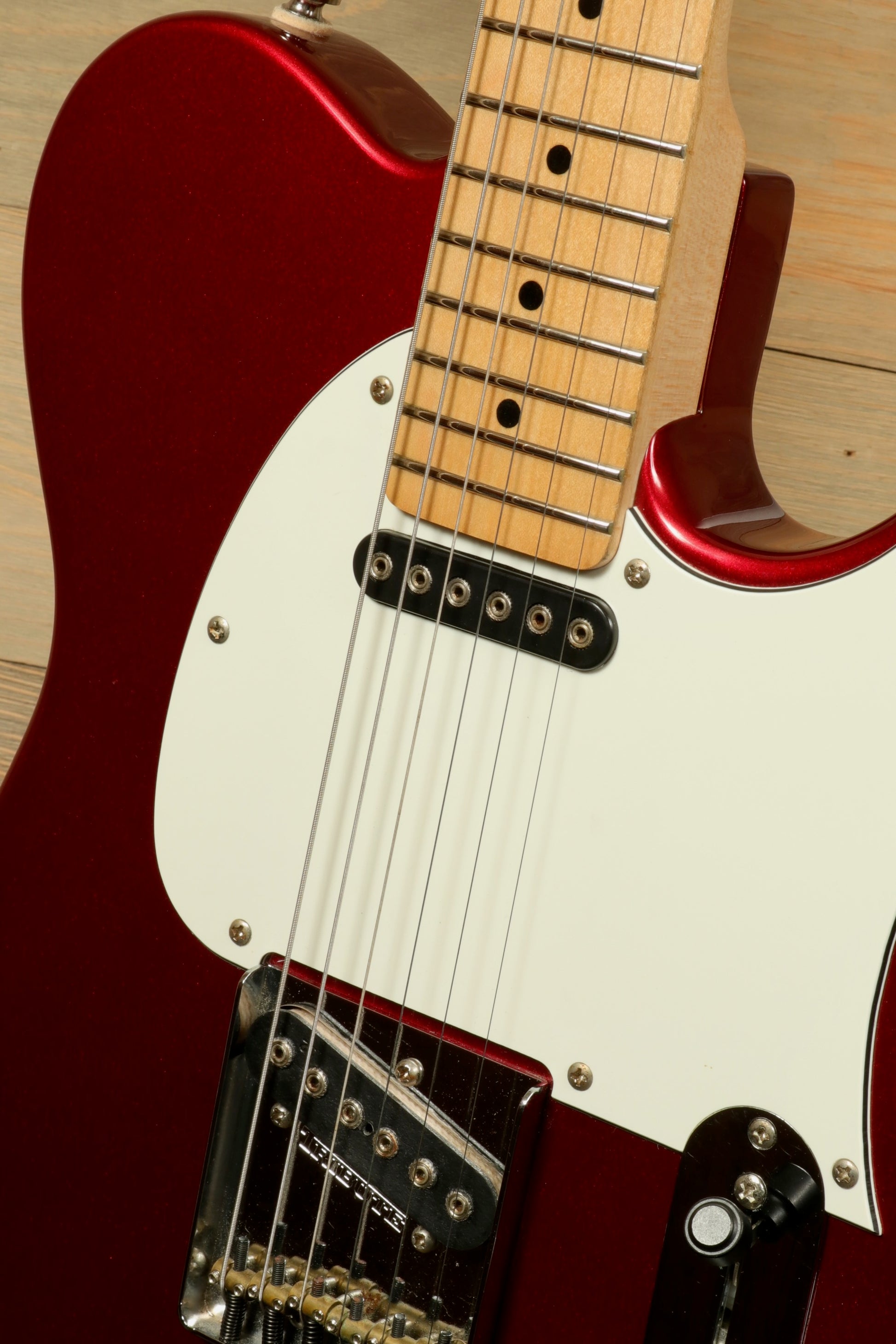 G&L Tribute ASAT Classic with G&L Gig Bag showcasing a striking red finish and vintage-style hardware
