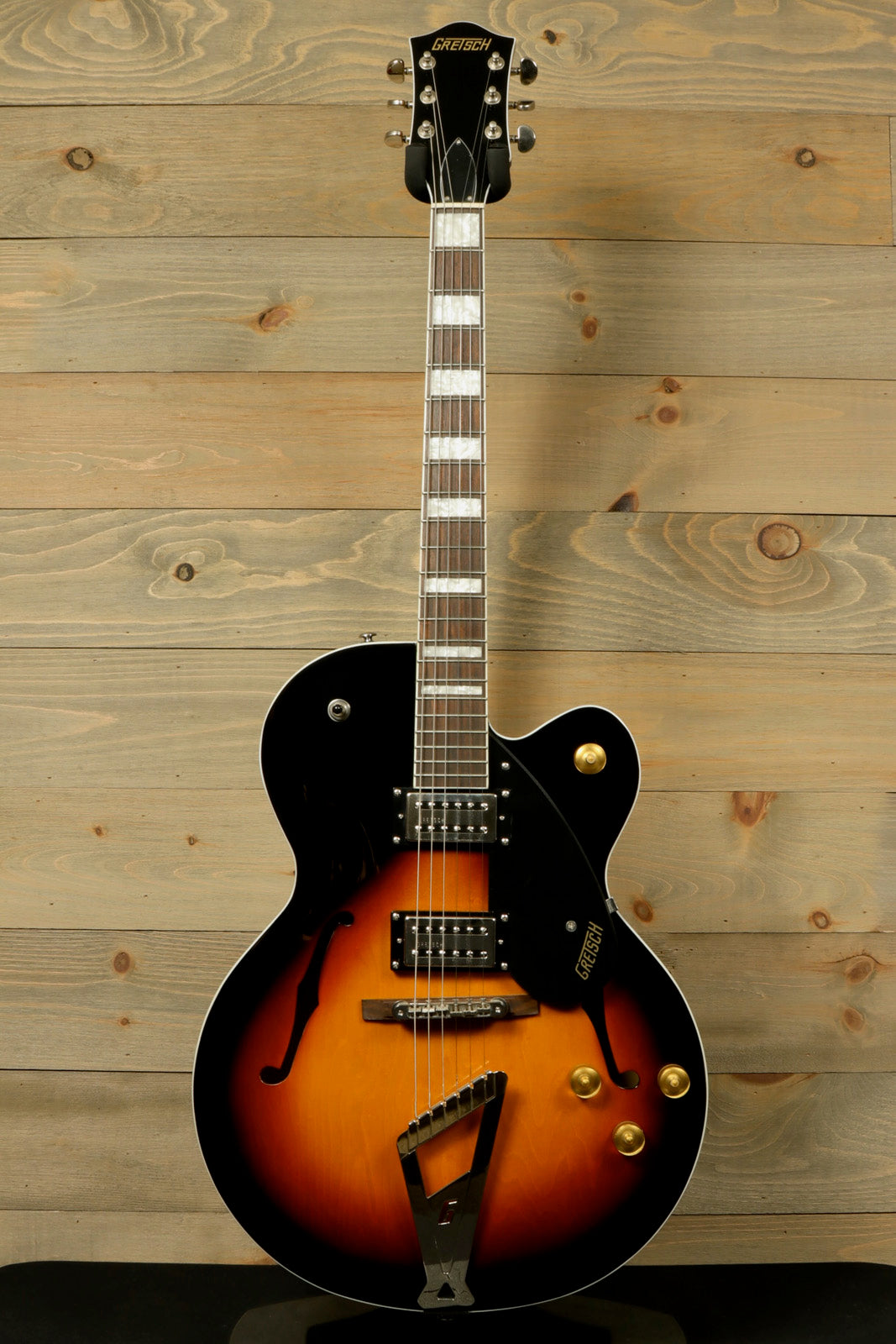 Gretsch G2420ABB with Hardshell Case (USED) Hollow Body Electric Guitar in Sunburst Finish
