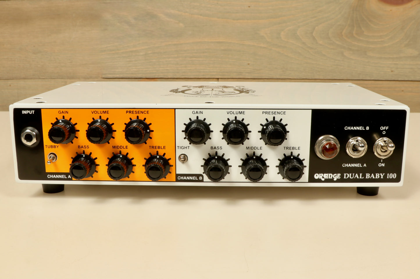 Orange Dual Baby 100 Head with Carry Case (USED) Orange