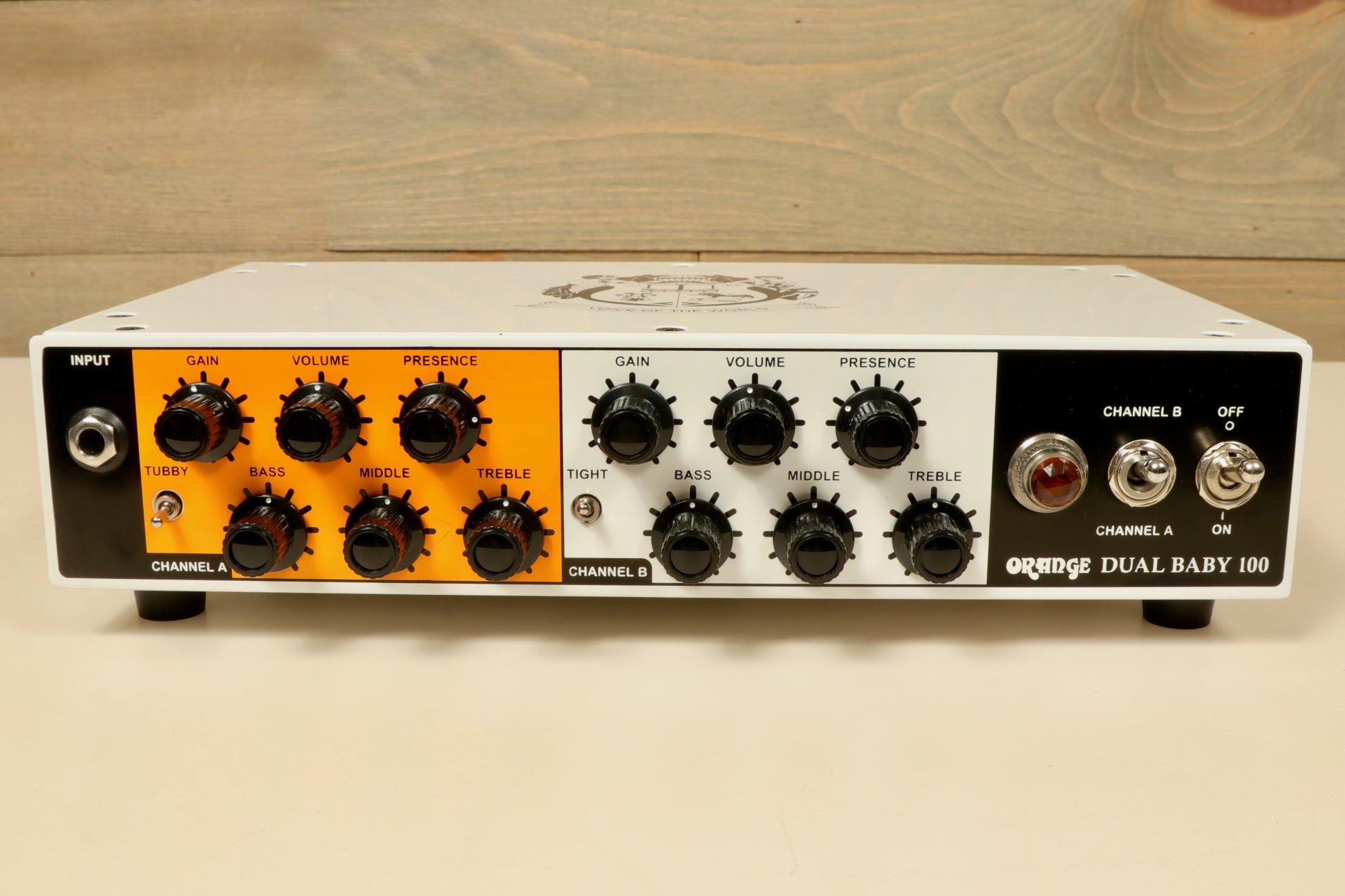 Orange Dual Baby 100 Head with Carry Case (USED) Orange