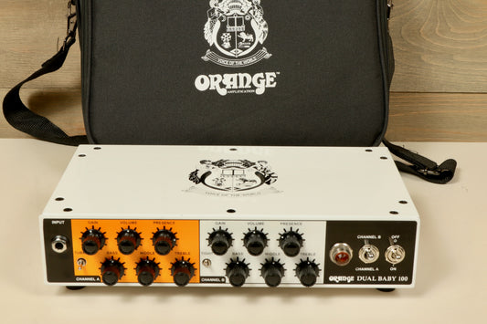 Orange Dual Baby 100 Head with Carry Case (USED) Orange