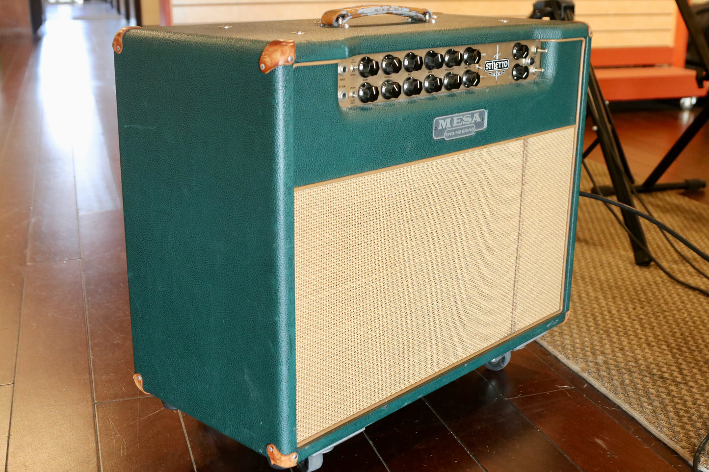 Mesa Engineering Stiletto Ace 1x12 Combo Electric Guitar Amplifier with Classic Green Finish