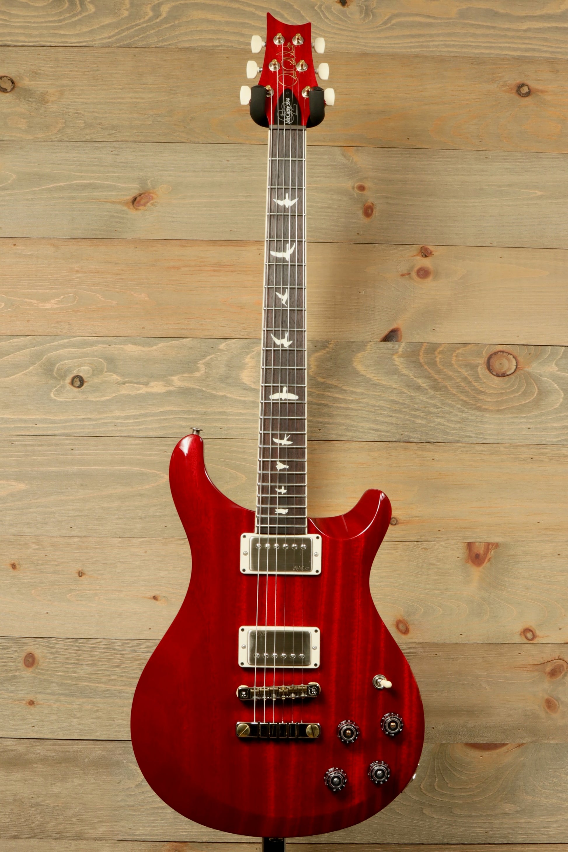 PRS 594 McCarty Electric Guitar in Cherry Red with Classic Design and Premium Features
