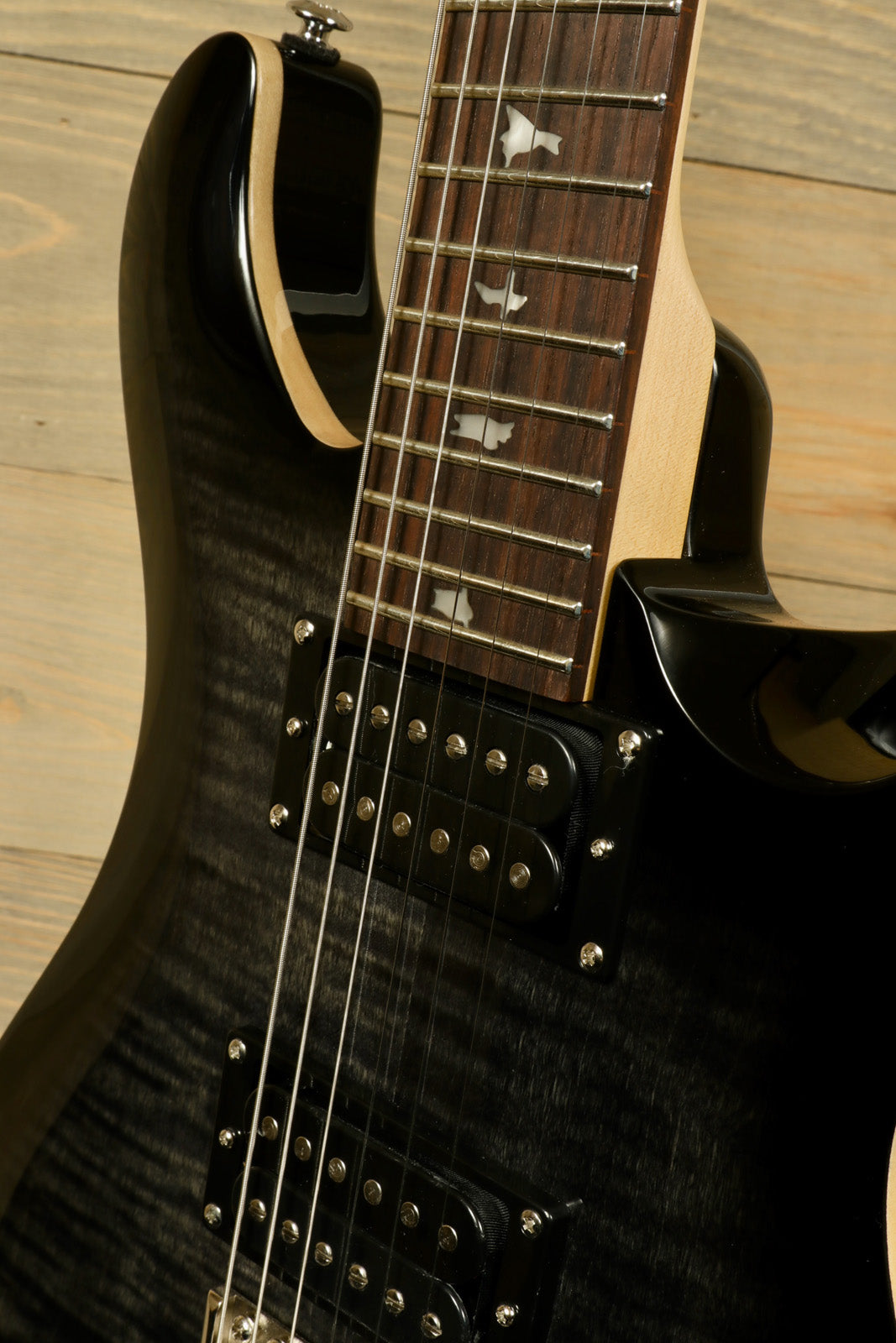 ギター PRS CE24 maple PRS CE24 Flame Maple Electric Guitar, Ebony Fingerboard