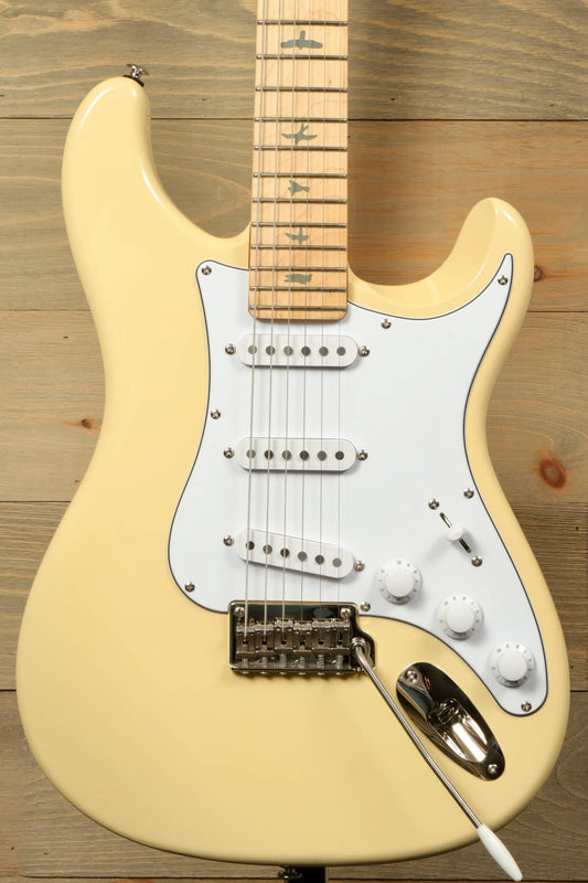 PRS SE Silver Sky - Moon White Electric Guitar with Maple Neck and Three Single-Coil Pickups