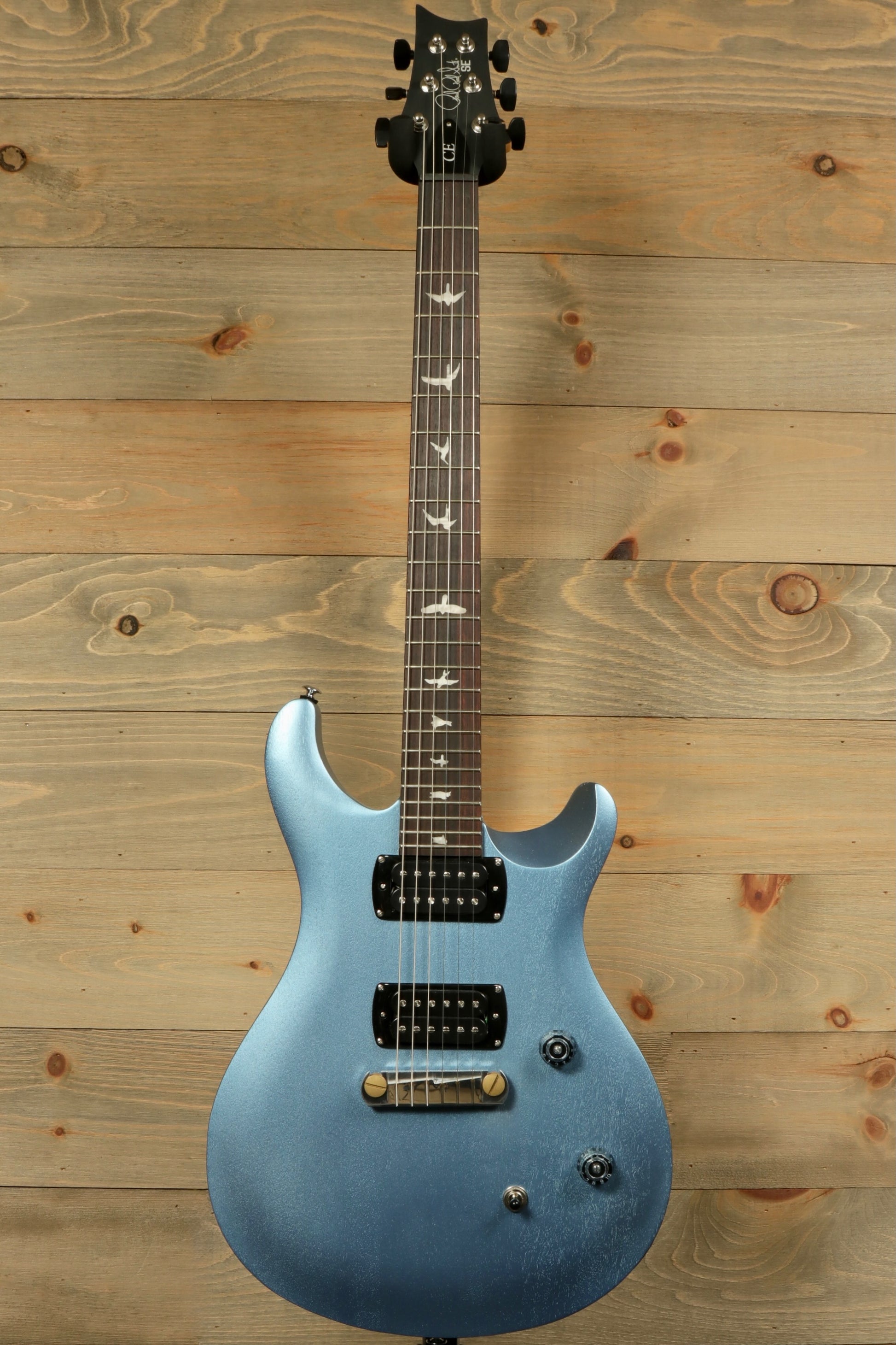 PRS Stop Tail guitar Metro East in shimmering blue finish with sleek design and quality hardware