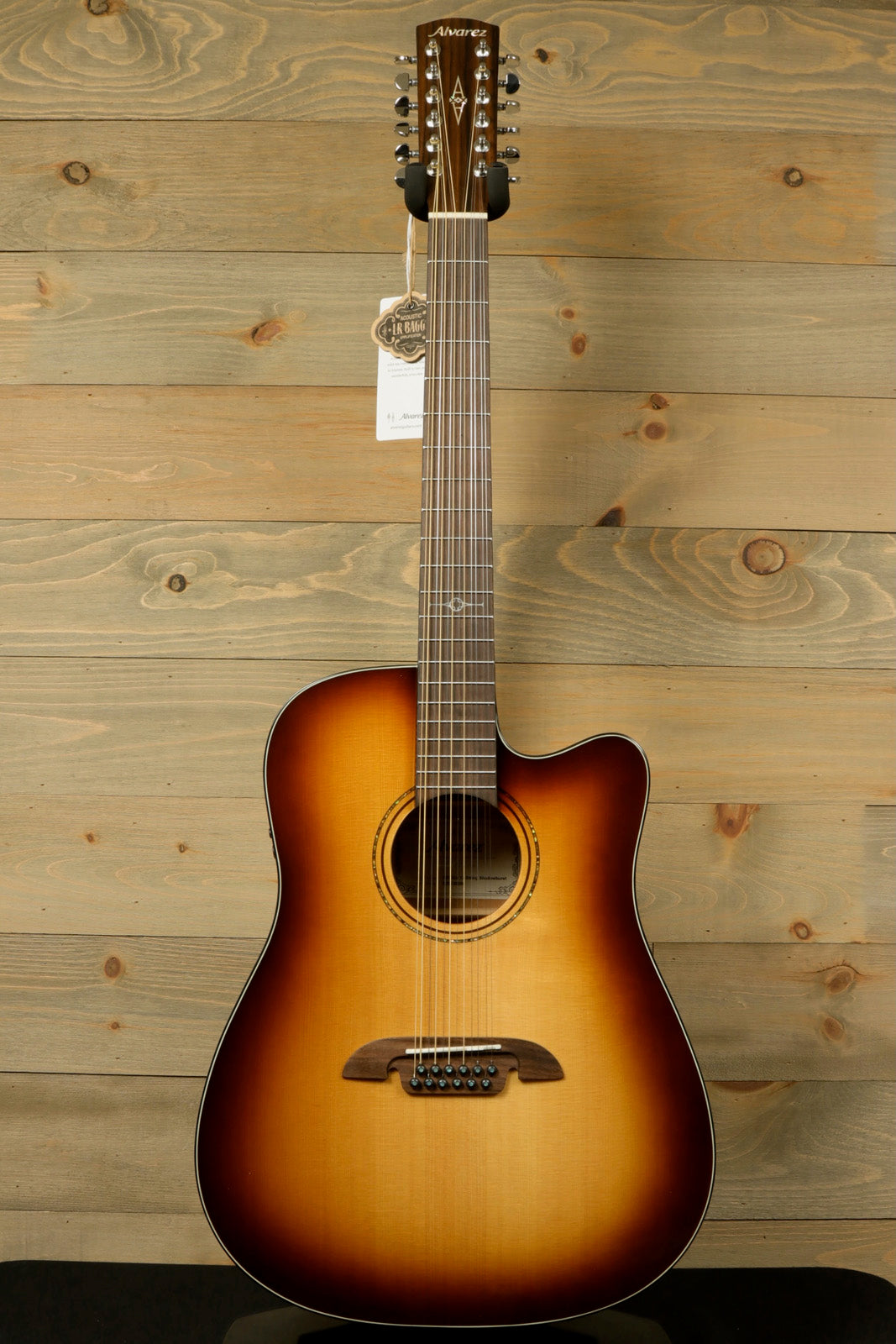 Alvarez AD60ce 12-String Shadowburst Alvarez