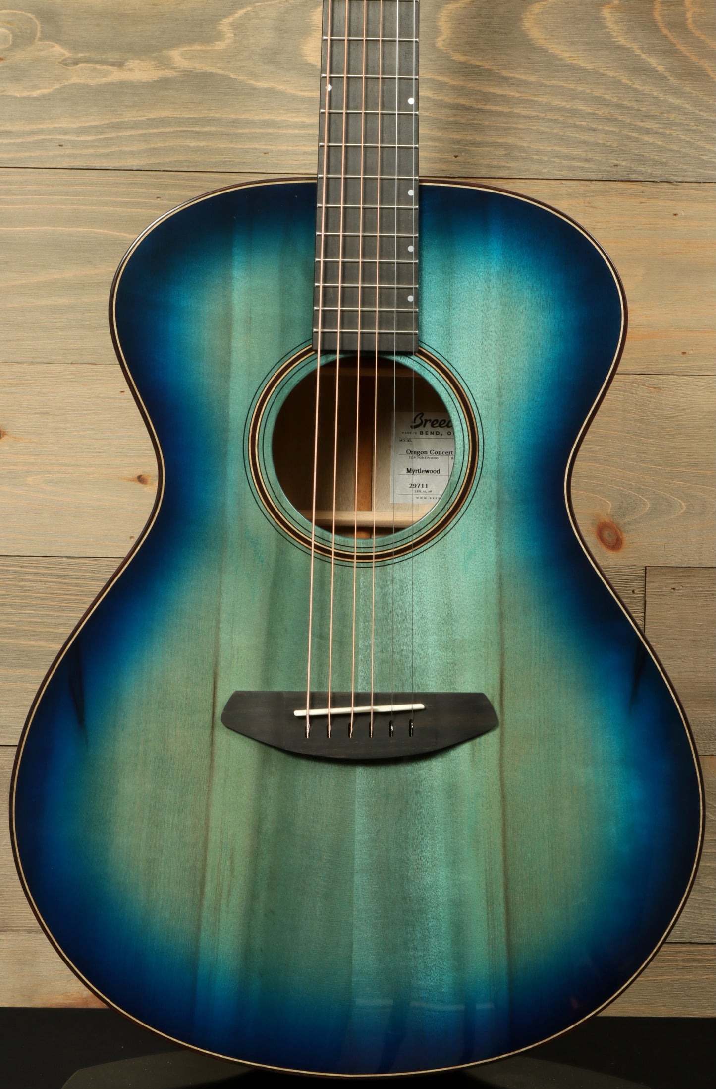 Breedlove Oregon Concert Lagoon Myrtlewood-Myrtlewood LTD In Stock Now