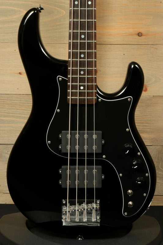 Tagima Fusion-4 H2 bass guitar in black with four strings and two pickups for versatile sound