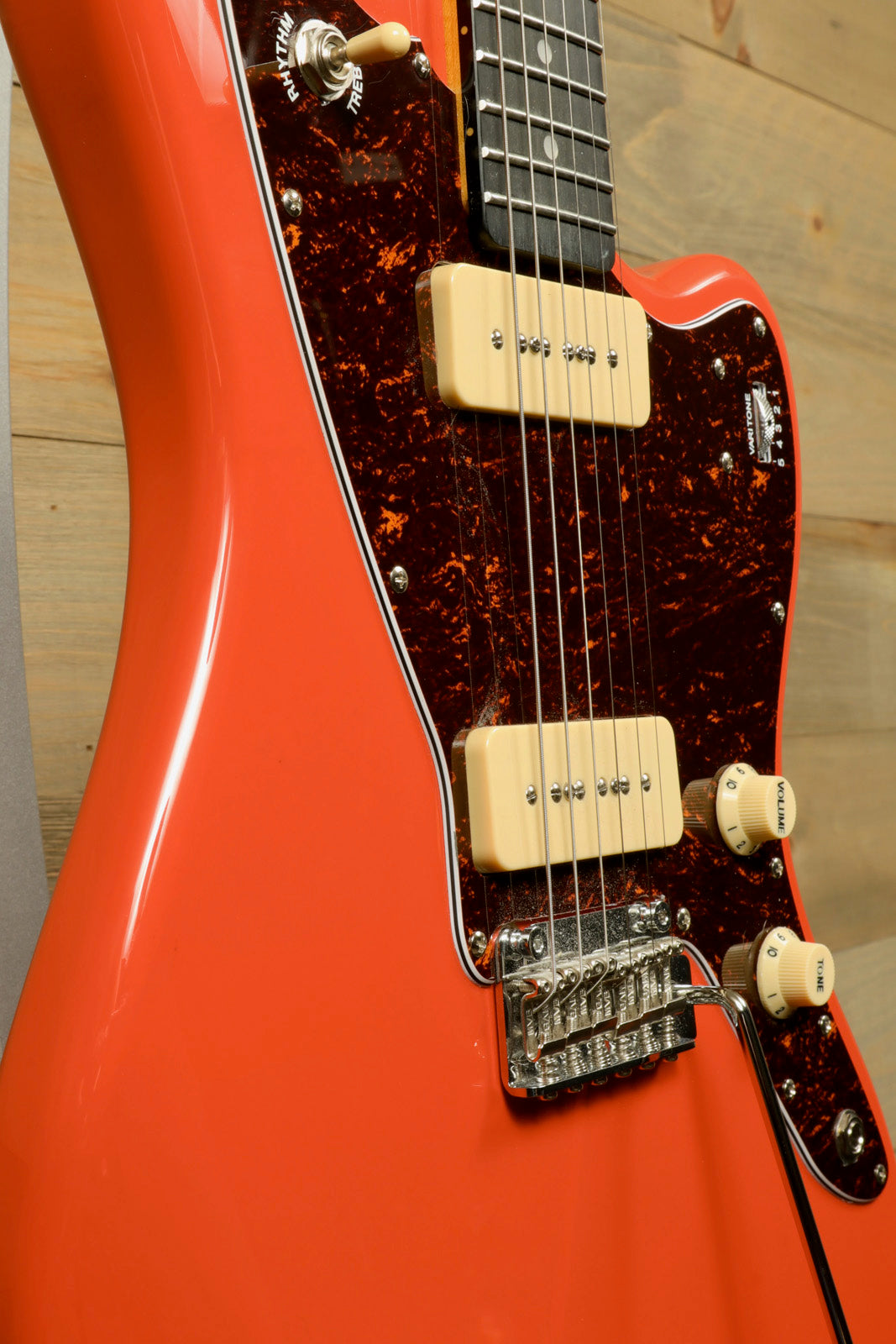 Tagima TW 61 Fiesta Red Electric Guitar with Stunning Finish and Quality Hardware