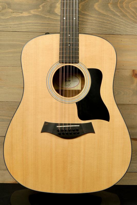 Taylor 150e - USED natural finish acoustic electric guitar, front view