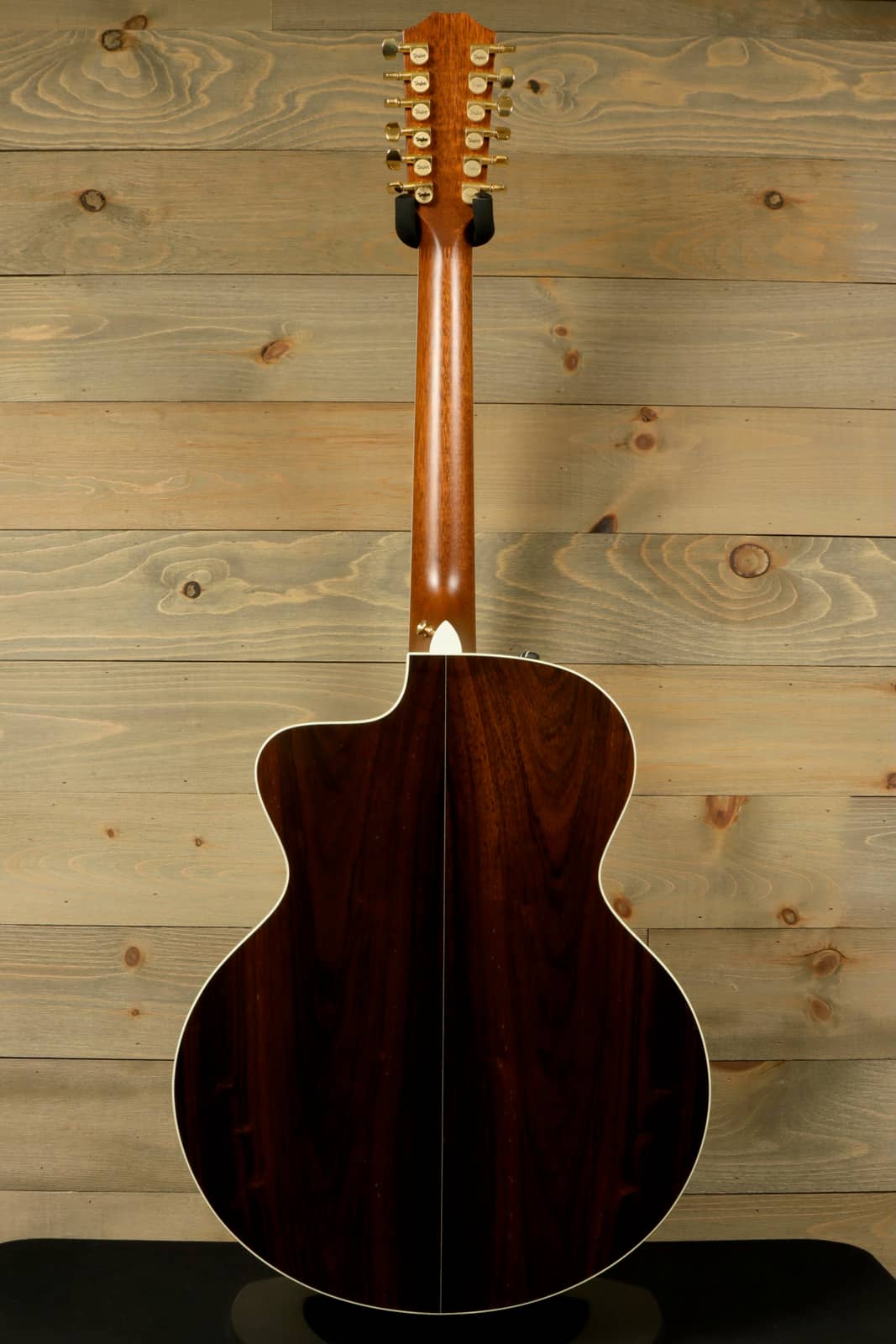 Taylor 2003 Taylor 855-CE L1 in Brazilian Rosewood, back view, used condition with Taylor HSC