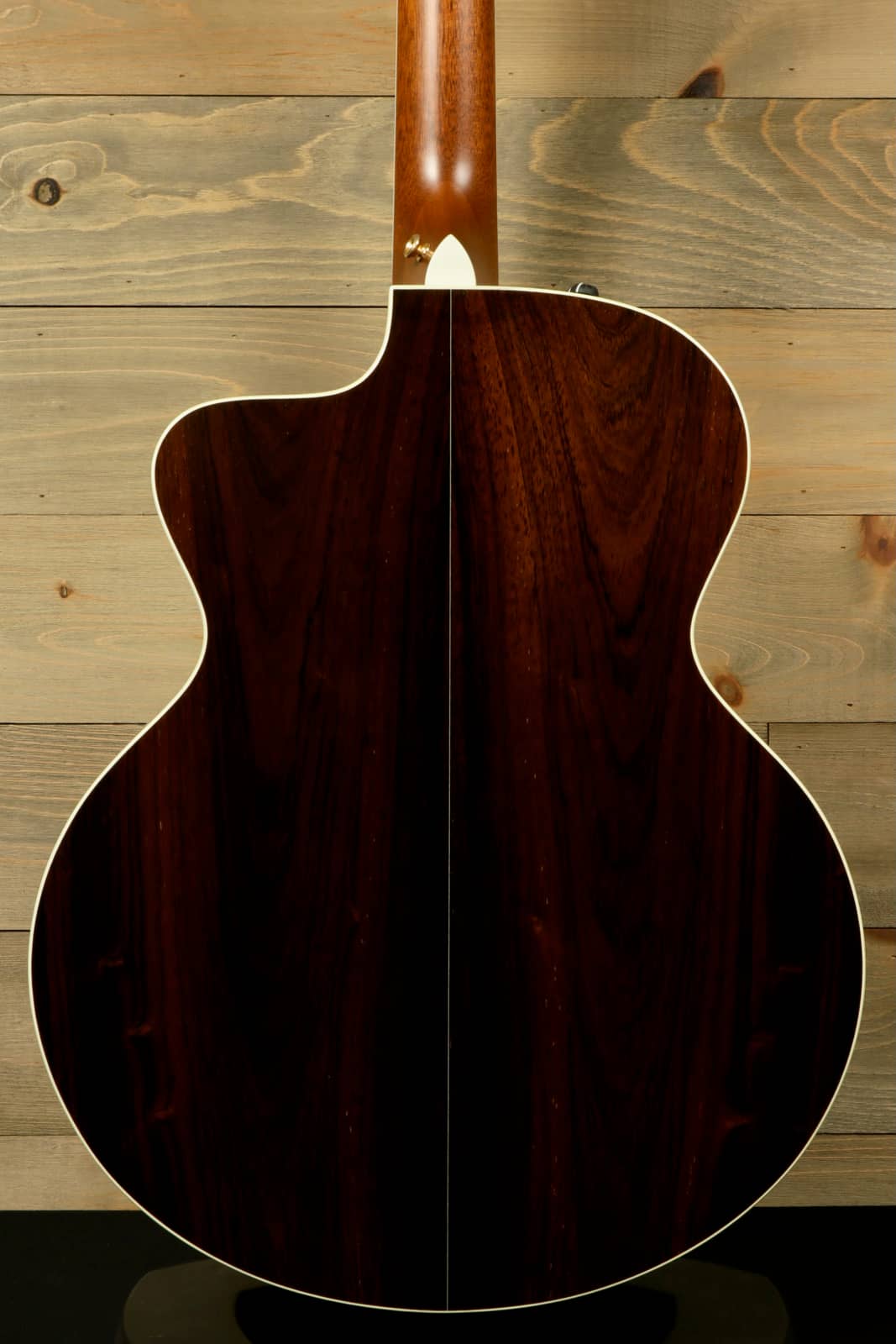 Taylor 2003 Taylor 855-CE L1 in Brazilian Rosewood, back view, used condition with Taylor HSC 