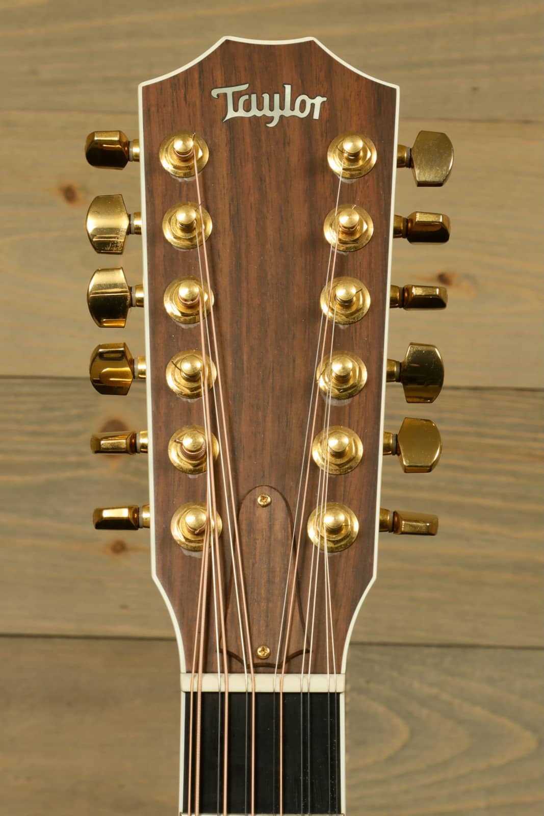 Taylor 2003 Taylor 855-CE L1 Brazilian Rosewood acoustic electric guitar, front view, used condition