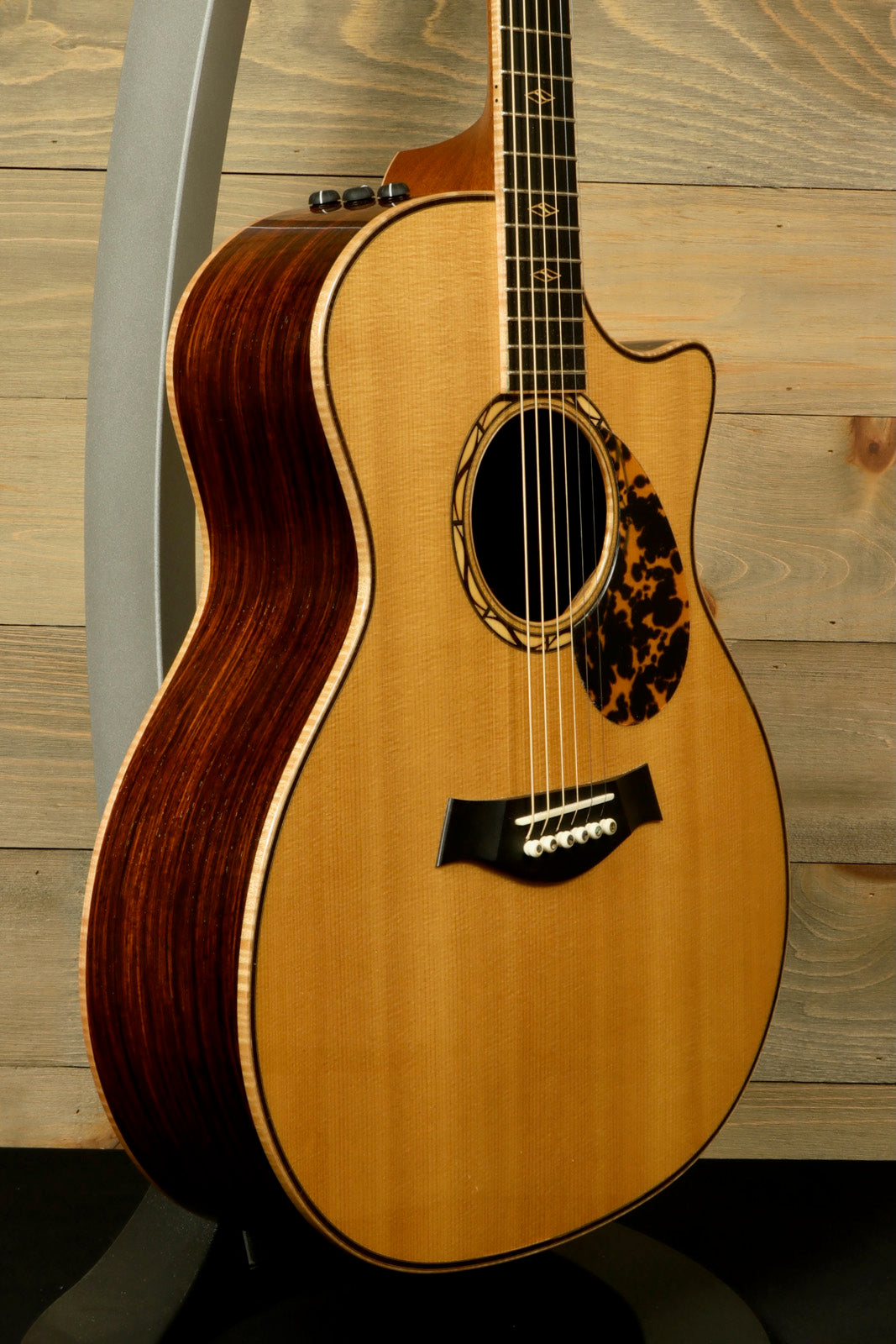 Used Taylor Cocobolo GA LTD guitar featuring a beautifully crafted body and polished finish