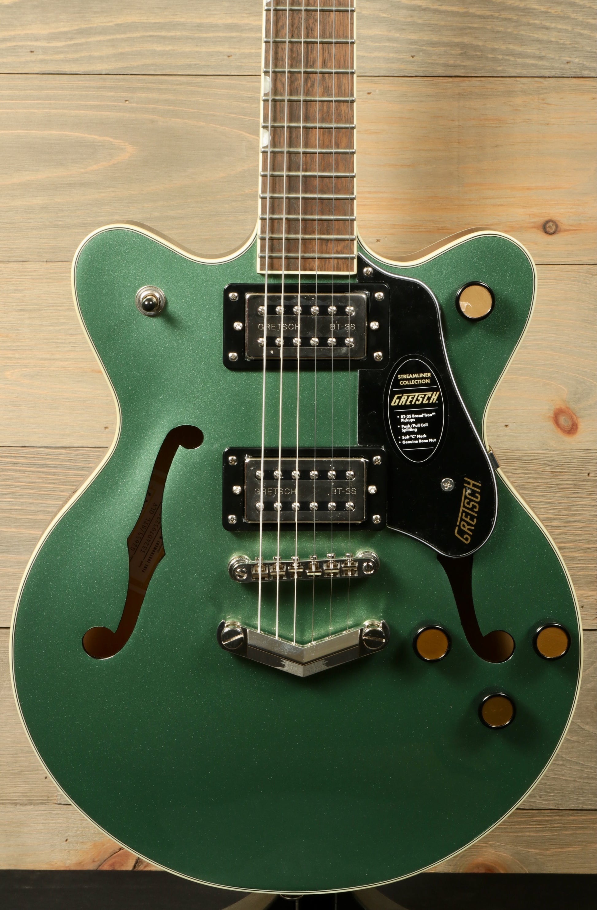 Gretsch G2655 Streamliner™ Center Block Jr. Double-Cut with V-Stoptail 