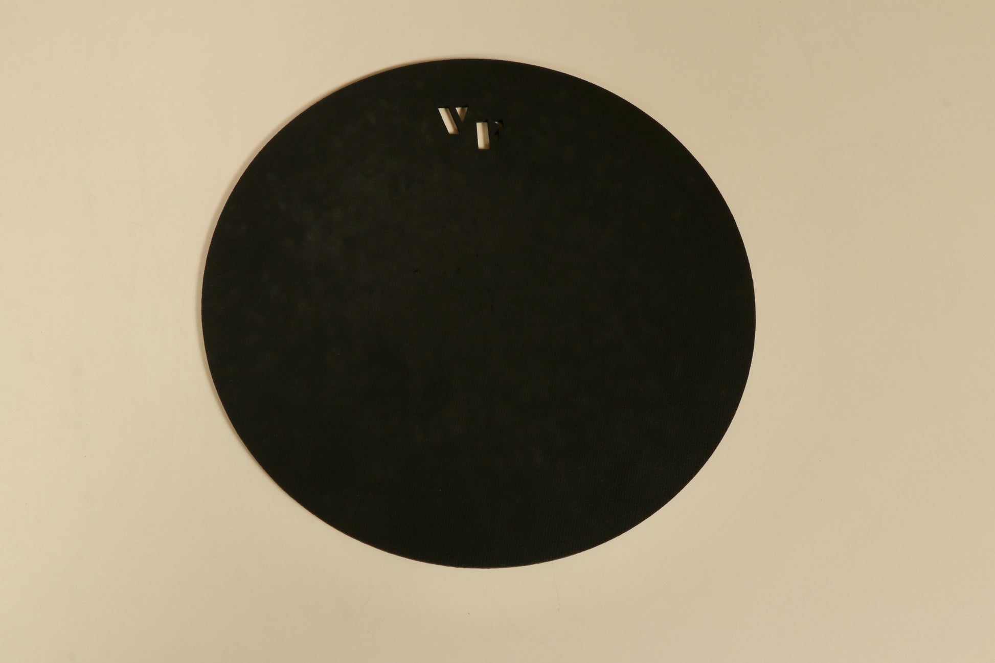 Used Vic Firth practice pad in black, ideal for drummers to enhance their skills silently