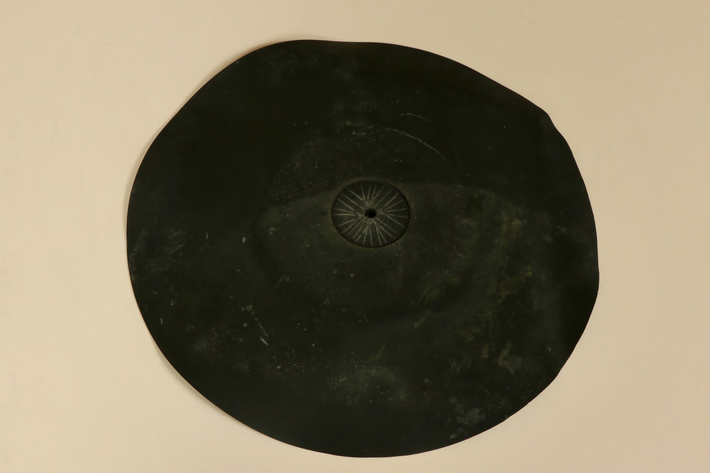 Used Vic Firth practice pad in black with a smooth surface for effective drumming practice