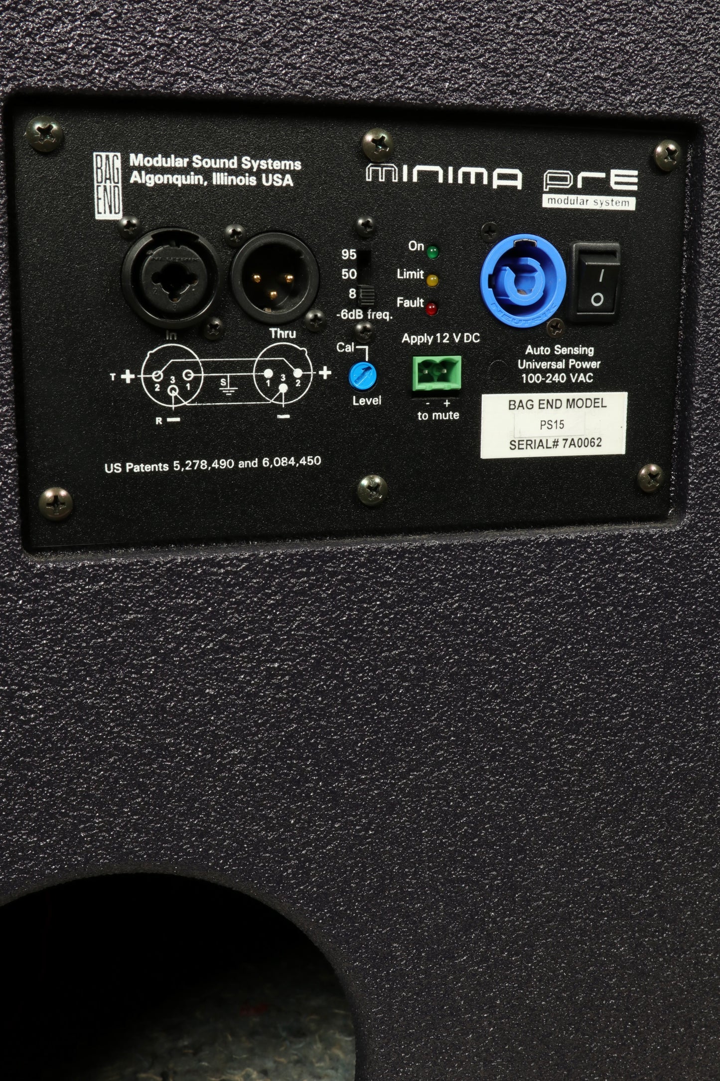 Bag End PS15BN Powered Bass Cabinet