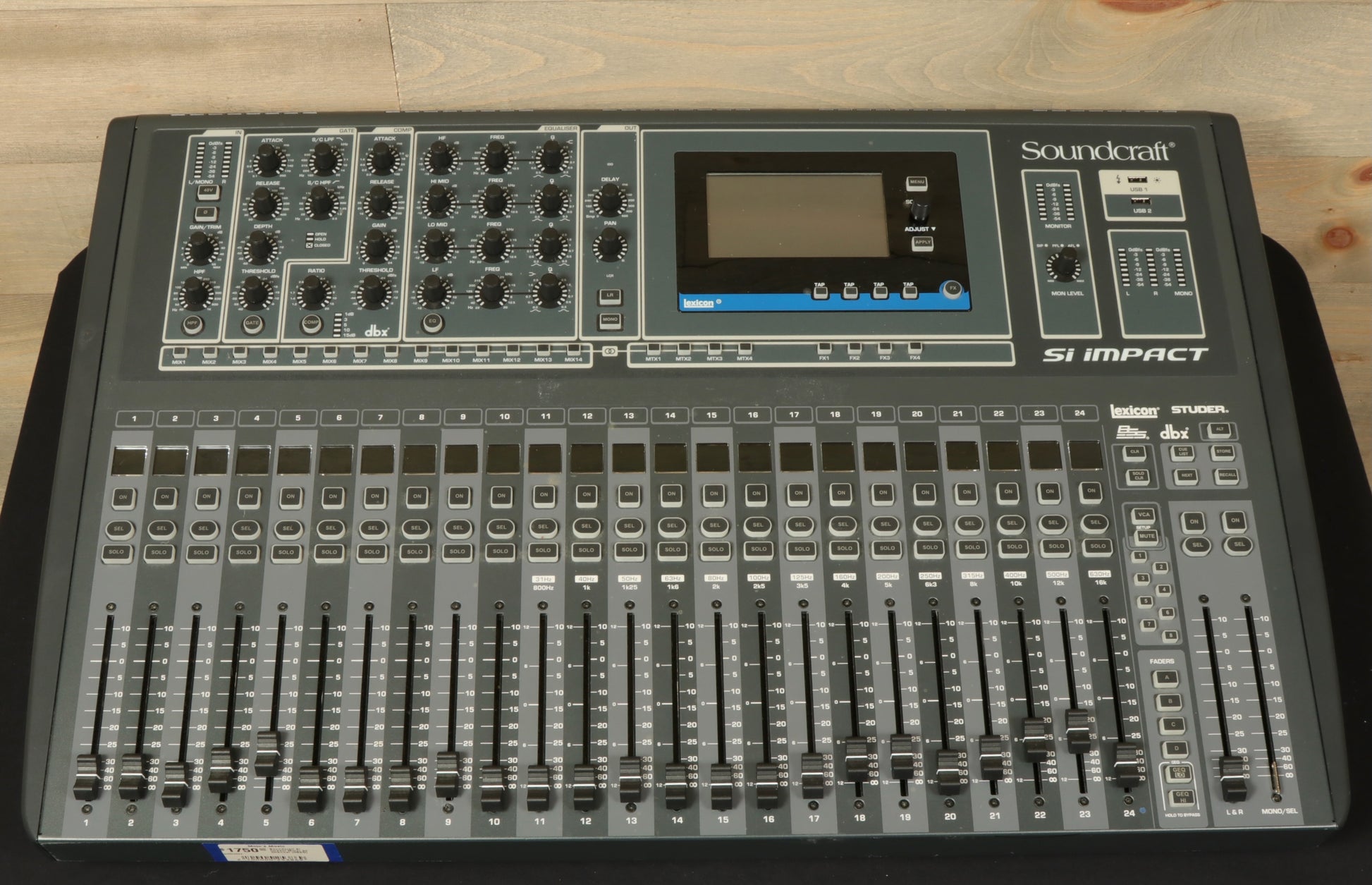 Soundcraft Si Impact Mixer 32 Channel (USED)