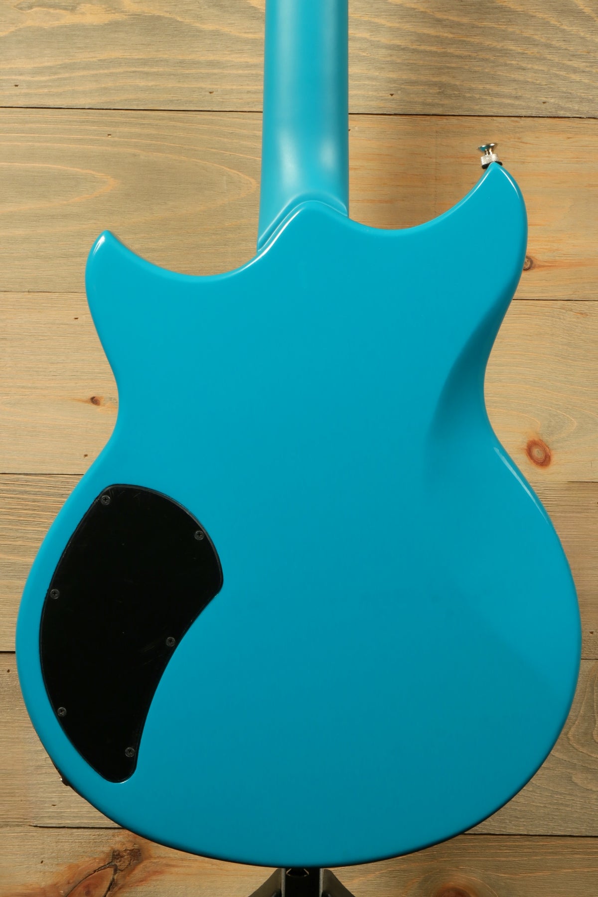 Yamaha Revstar Standard RSS20 Electric Guitar Swift Blue, back view showcasing smooth finish