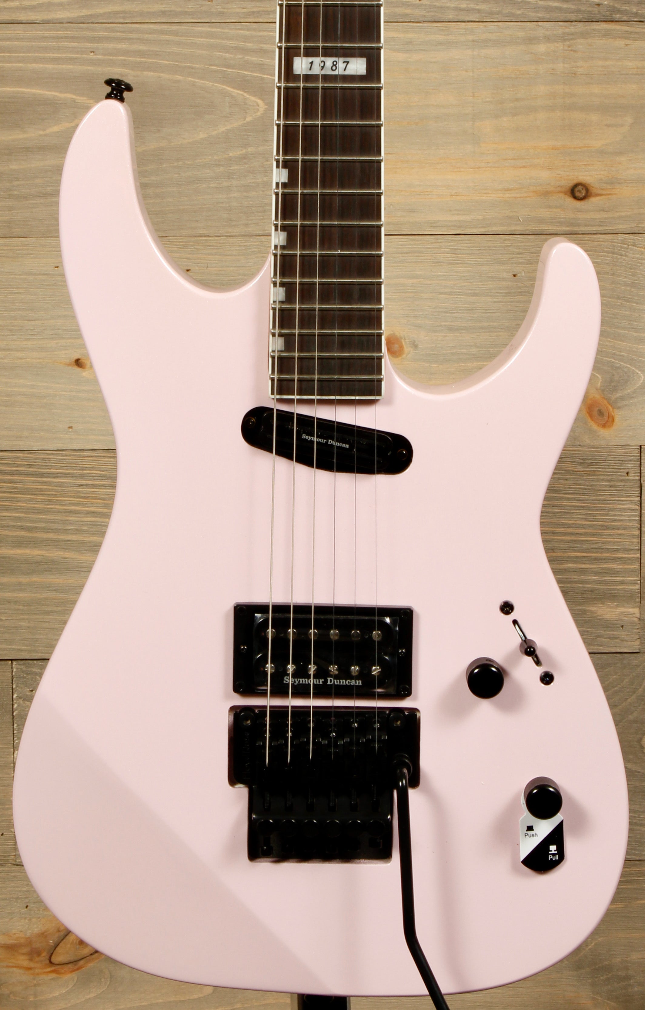 LTD MIRAGE DELUXE '87 PEARL PINK – Mojo's Music