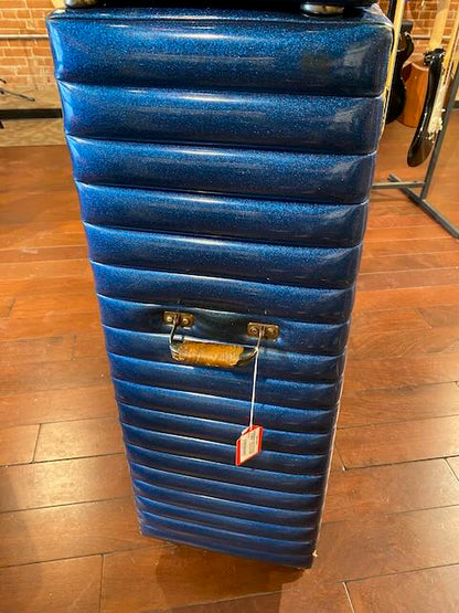 Kustom 200 Head and 2x15 Cab in cool Blue Sparkle Vinyl (USED)