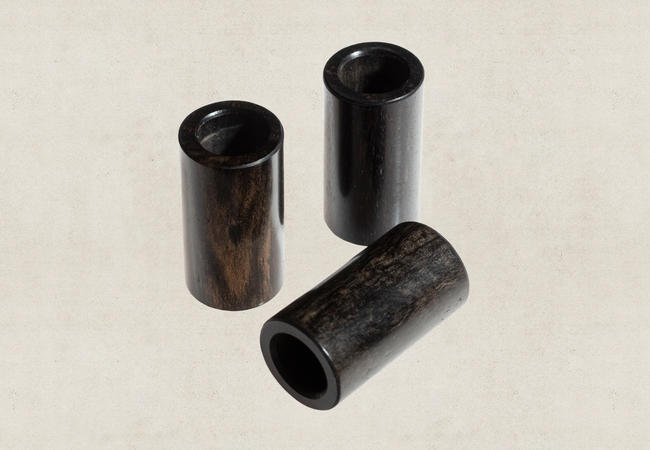 Taylor Guitar Slide,Ebony,Medium,3/4"