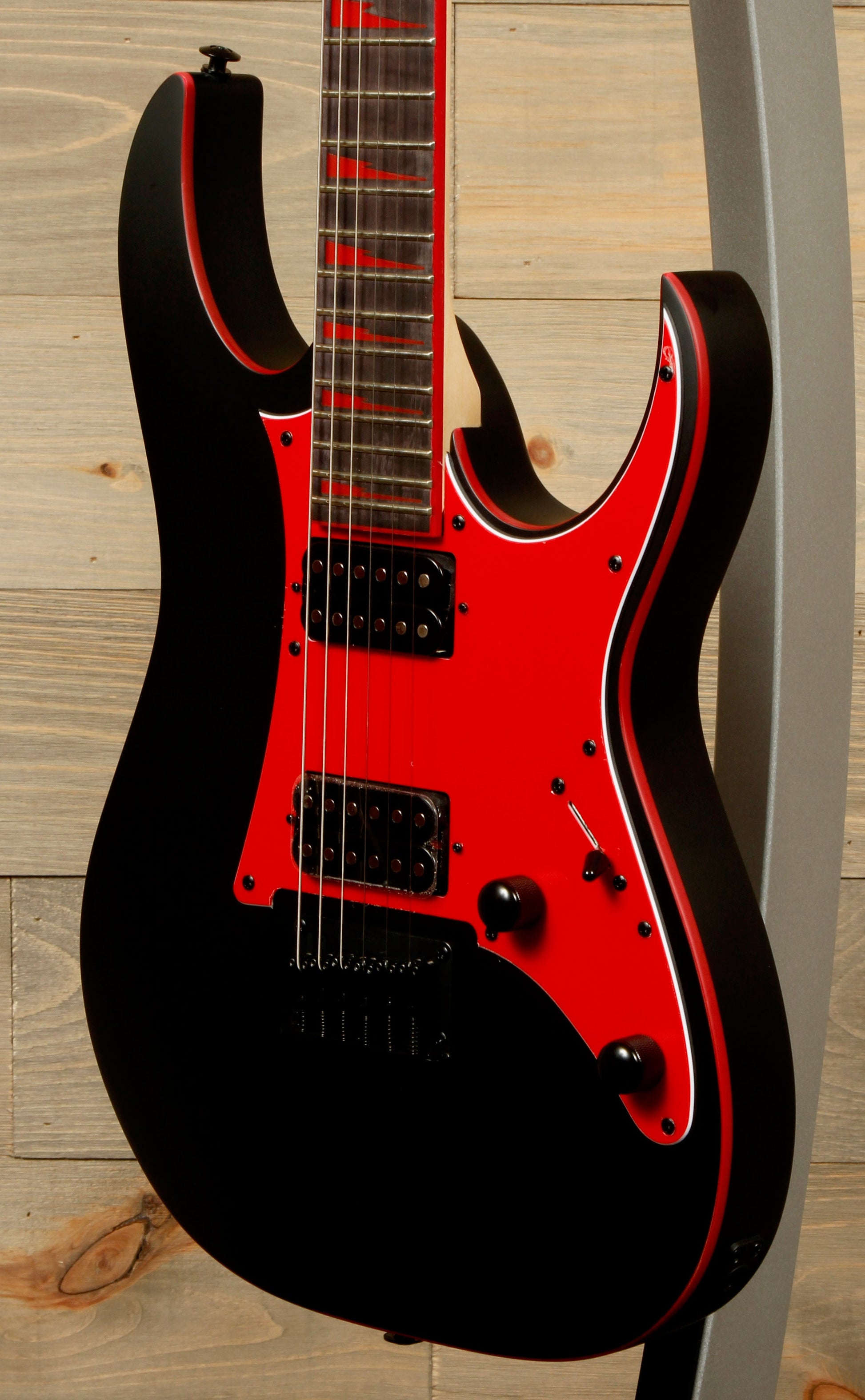Ibanez GRG131DXBKF Electric Guitar - Black Flat Ibanez