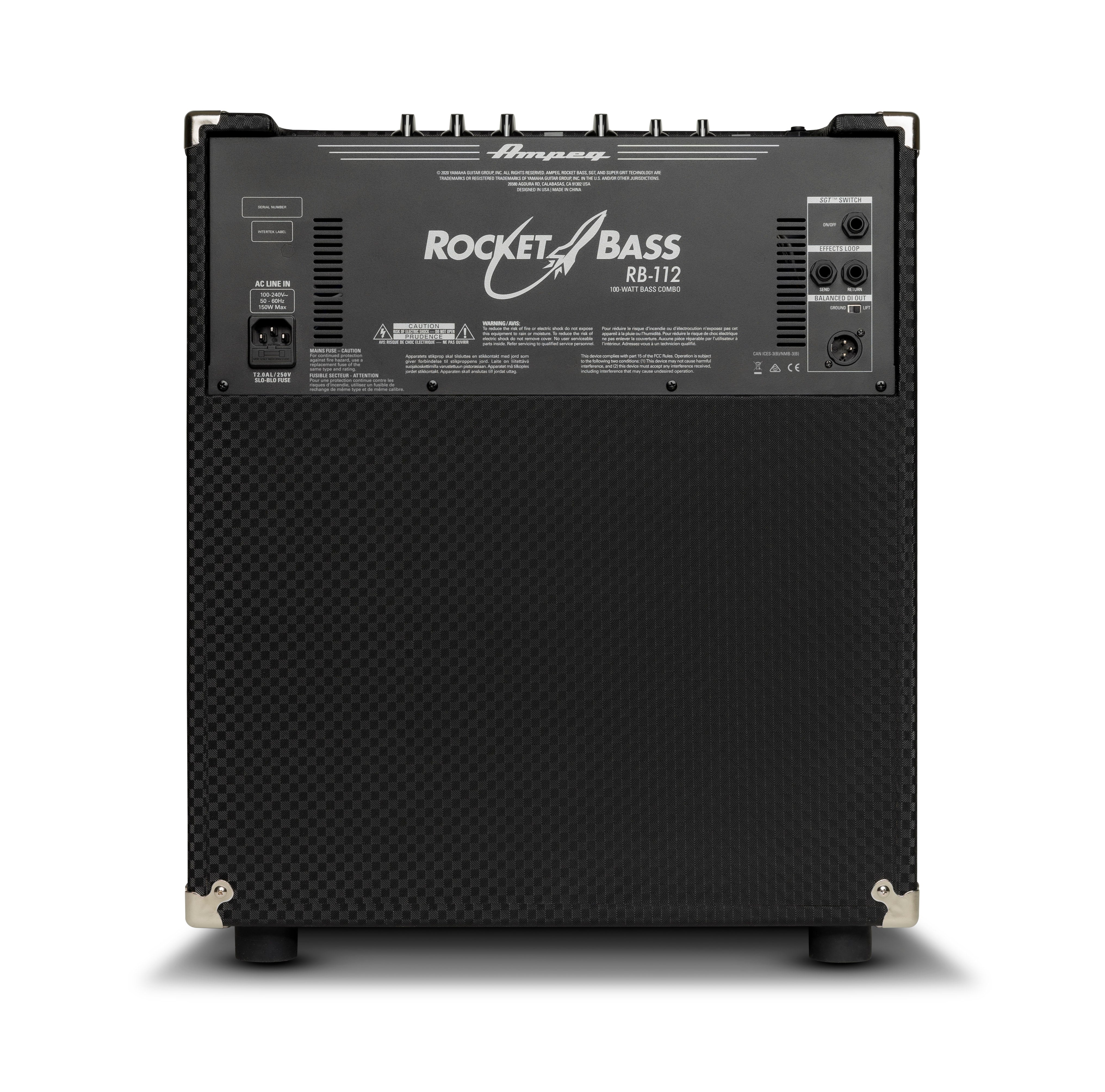 Ampeg ROCKET BASS RB-112 ベースアンプ+専用ソフトカバー Ampeg Rocket Bass 112 – Mojo's Music