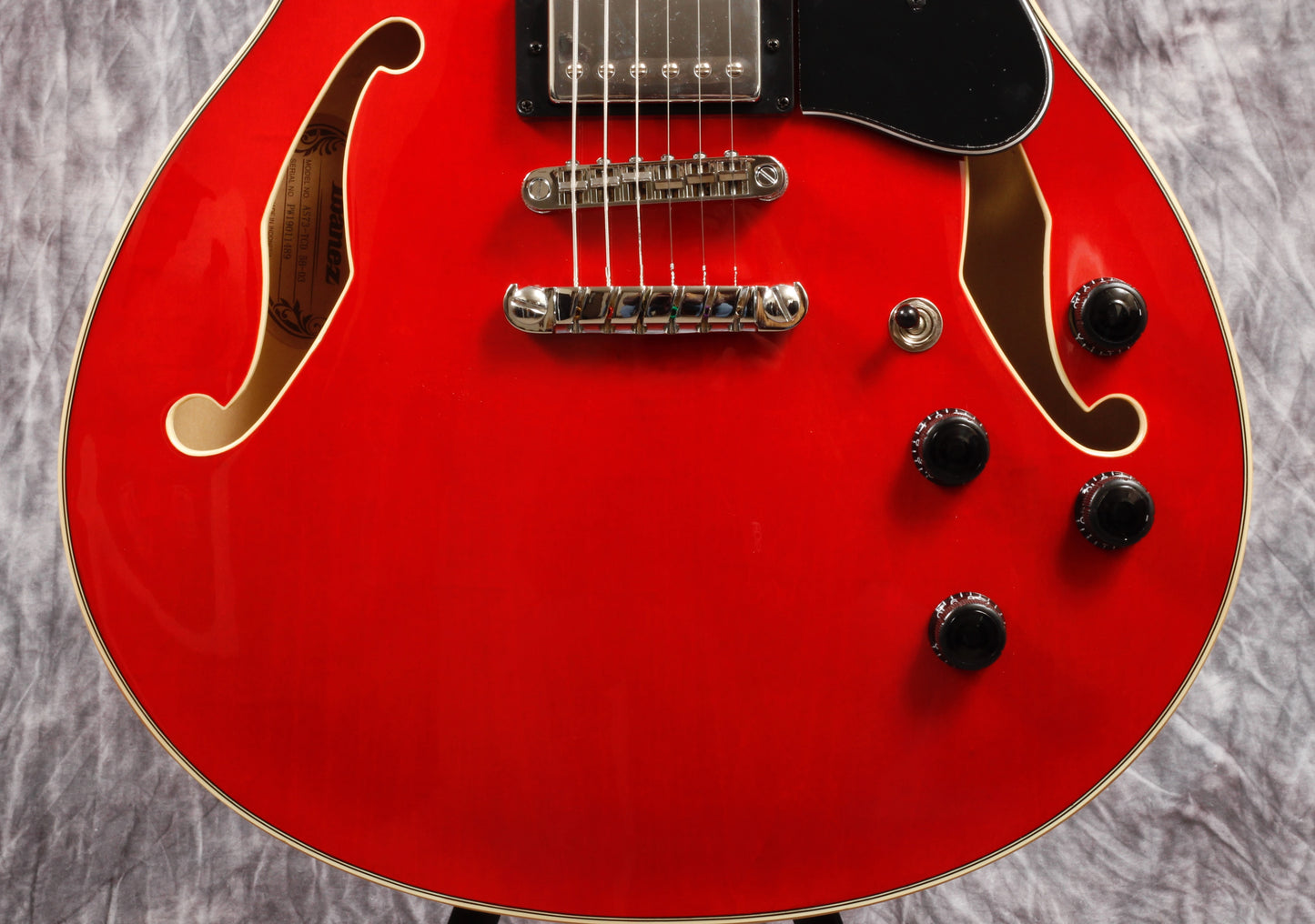 Ibanez AS Artcore 6str Electric Guitar  - Transparent Cherry Red.