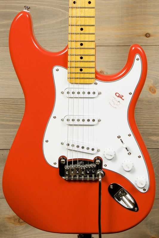 G&L Tribute Legacy-Fullerton Red /Maple Fingerboard G&L
