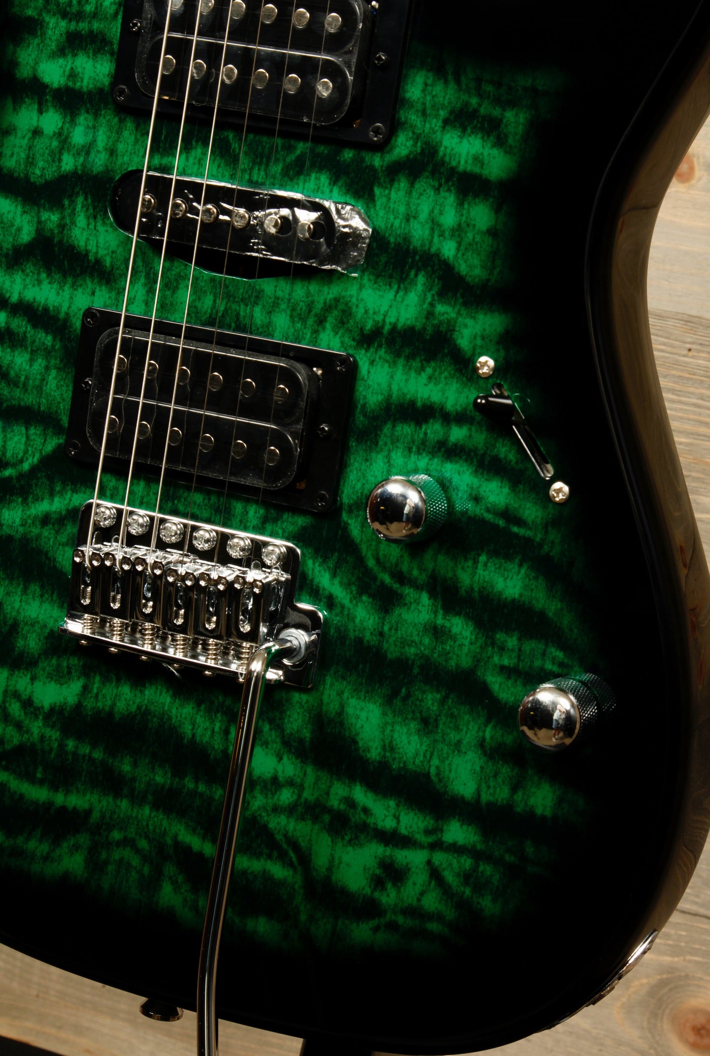 Ibanez GRX70QA - Transparent Emerald Burst Ibanez