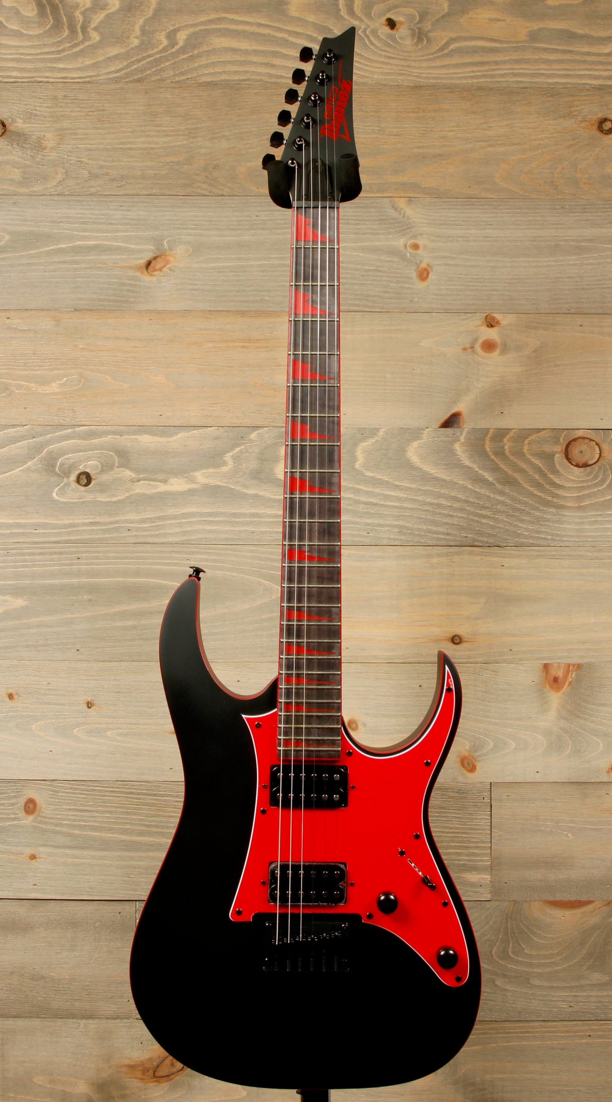 Ibanez GRG131DXBKF Electric Guitar - Black Flat Ibanez