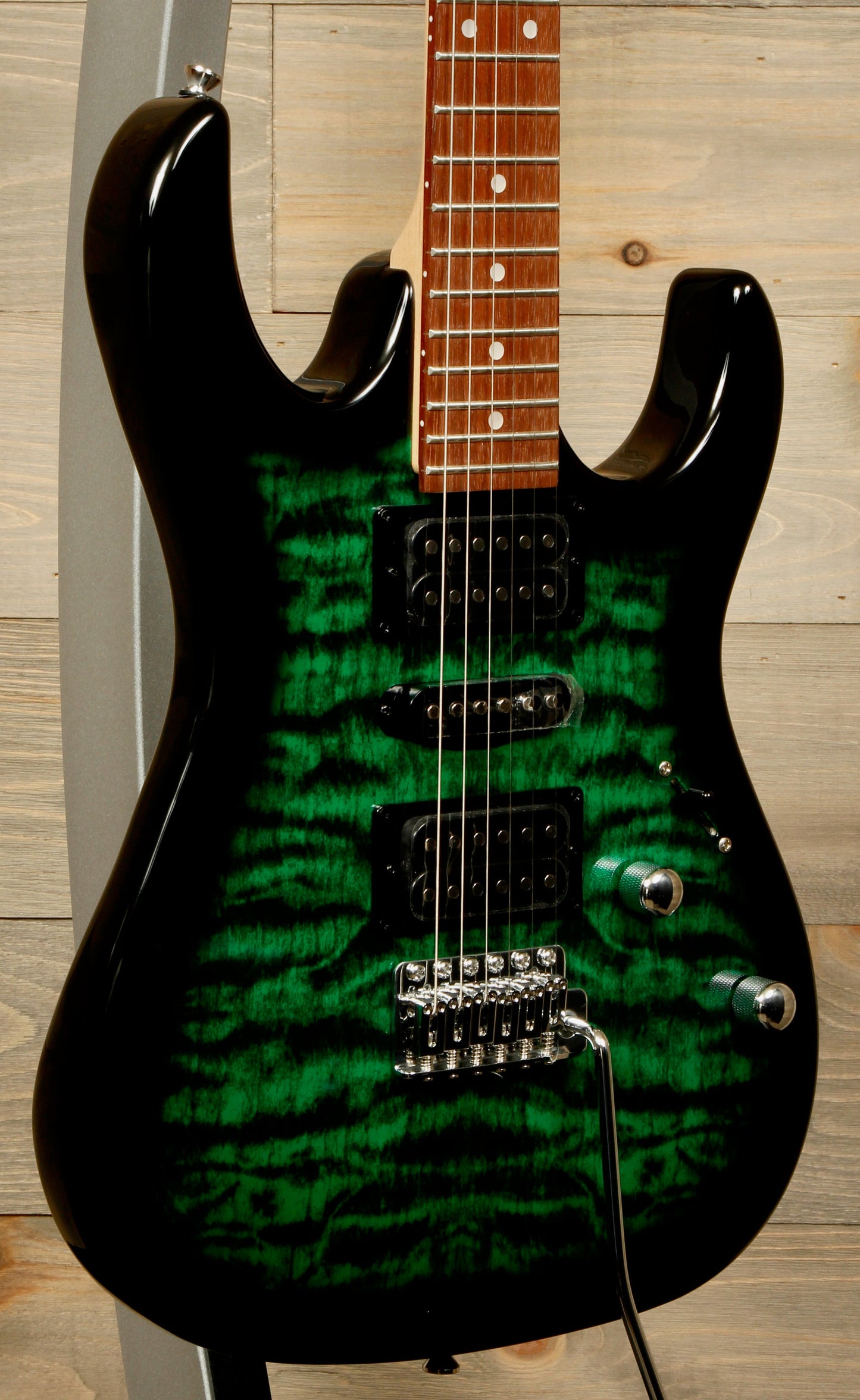 Ibanez GRX70QA - Transparent Emerald Burst Ibanez