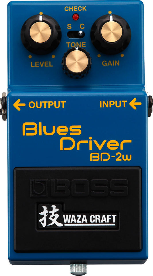 Boss BD-2W Waza Craft Blues Driver Pedal.