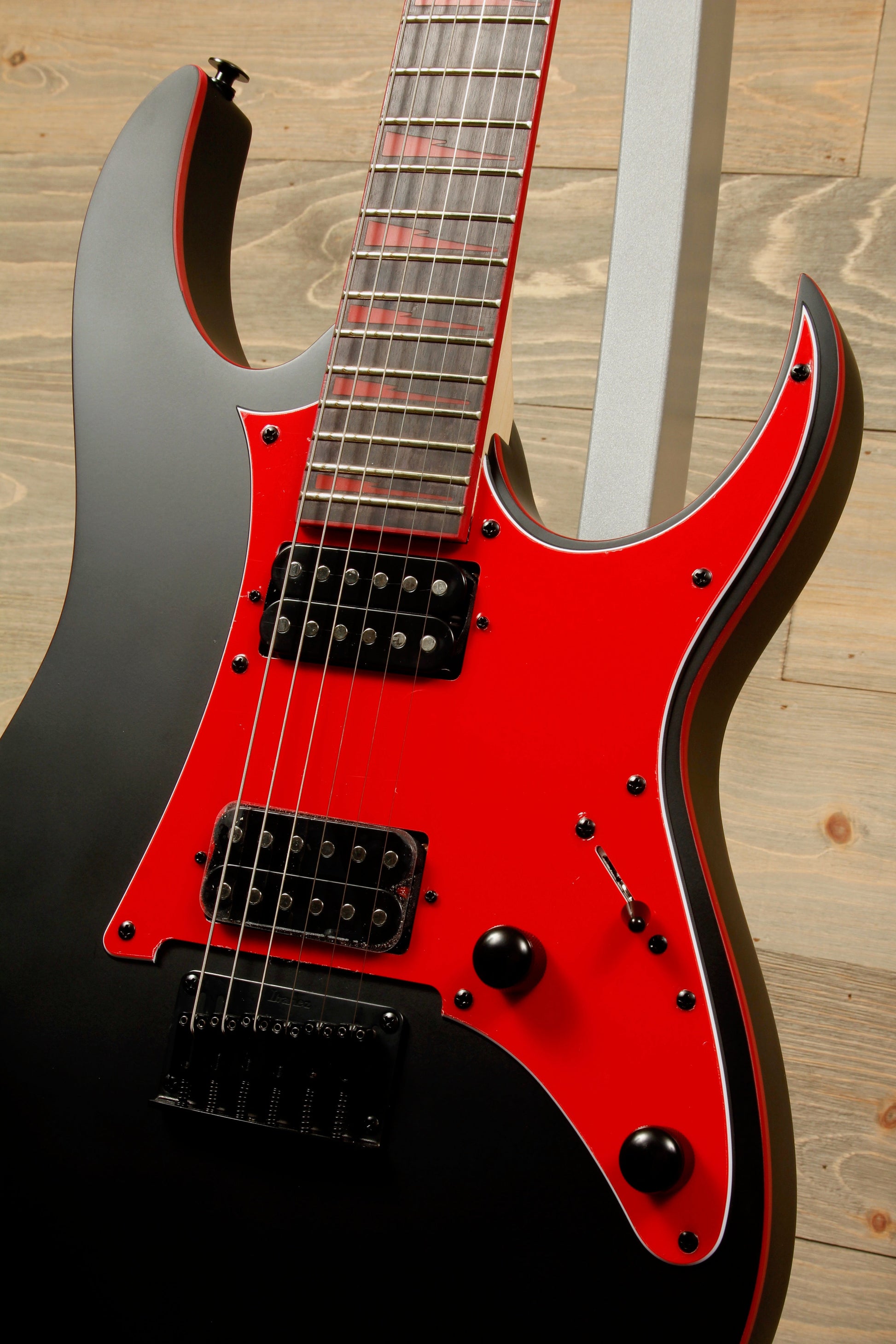 Ibanez GRG131DXBKF Electric Guitar - Black Flat Ibanez